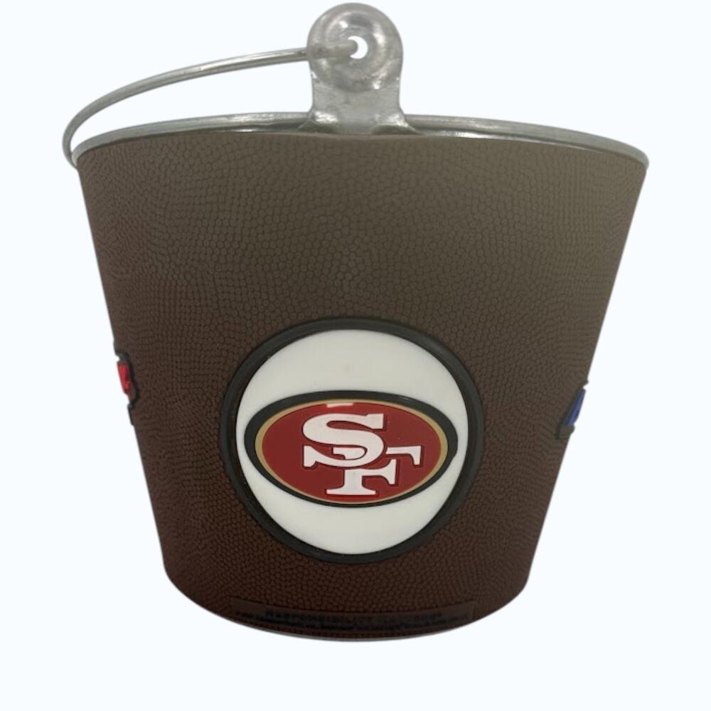 49ers Budweiser Beer Bucket NFL Tailgate Man Cave Bar Decor - Picture 2 of 8